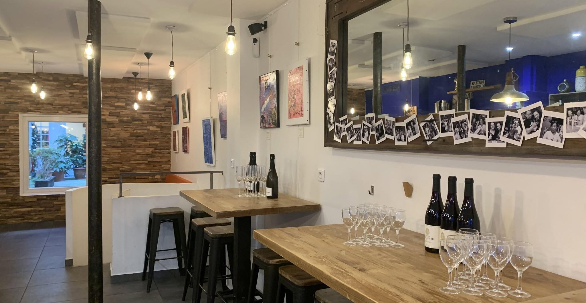 l'intérieur du restaurant
