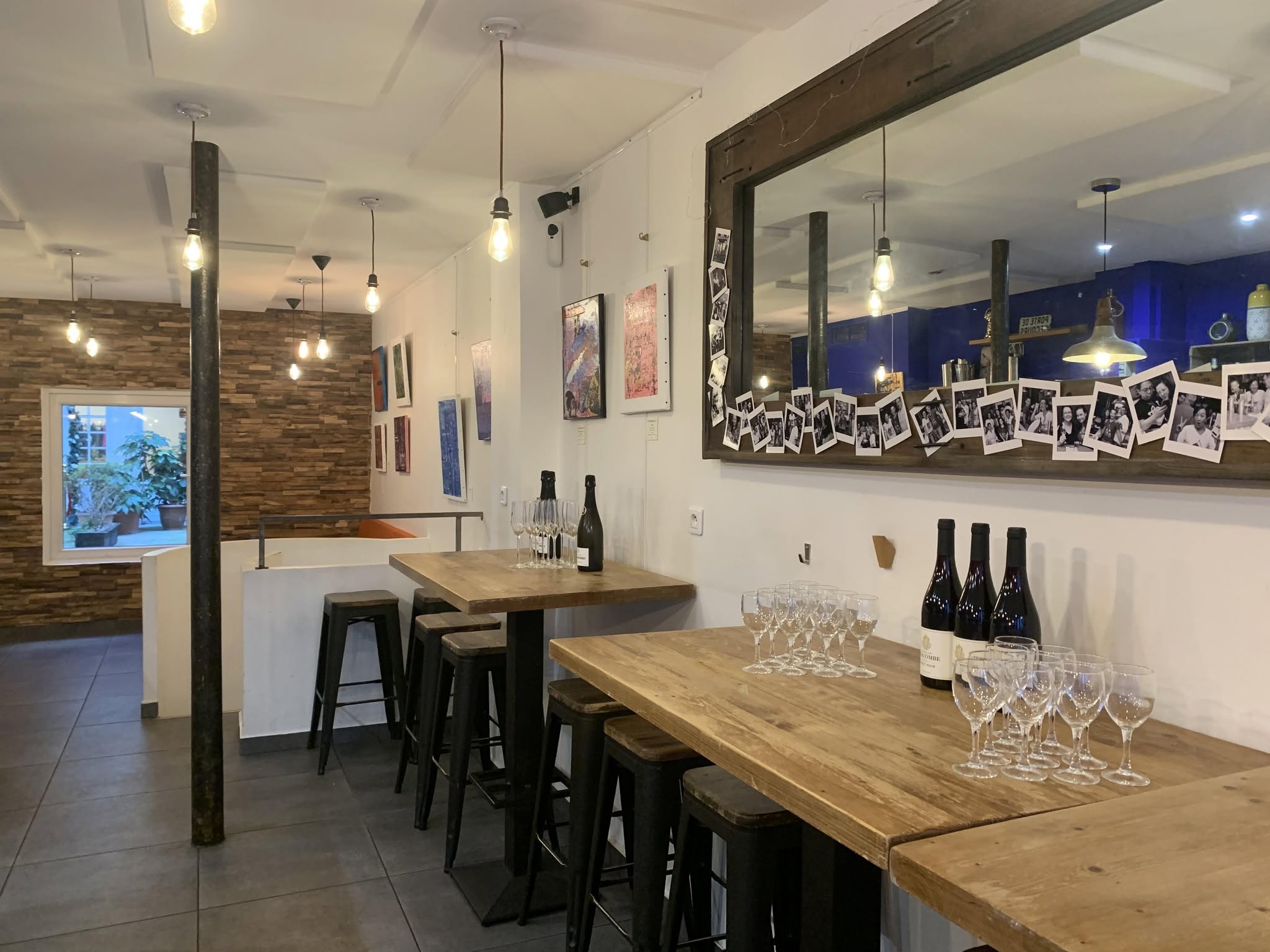 l'intérieur du restaurant